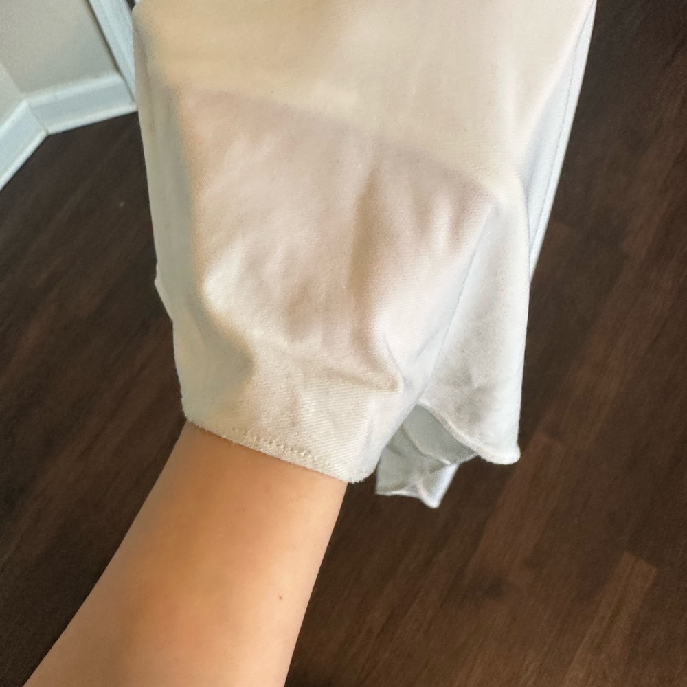 Cache White Dress with Ruched Design - Picture 5 of 5